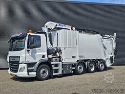 DAF CF 410 8X2/6 FAUN / BEKKER LAGRAM 16m3 / WAS IN...