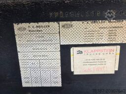 MEILLER Stahlmulde MHKS 41/3-S, Schütte, Liftachse