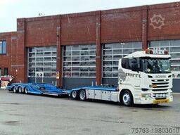 Scania R450 6x2 Trucktransporter GS Meppel + Trailer 2...