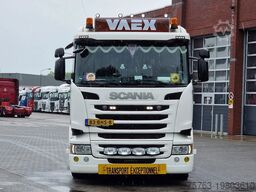 Scania R450 6x2 Trucktransporter GS Meppel + Trailer 2...