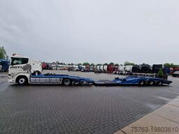 Scania R450 6x2 Trucktransporter GS Meppel + Trailer 2...