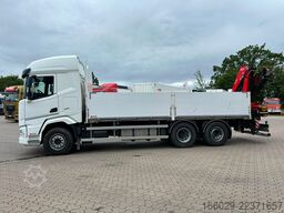 DAF XF 480 Baustoffpritsche mit Fassi Ladekran F235
