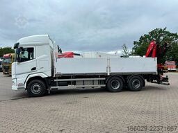 DAF XF 480 Baustoffpritsche mit Fassi Ladekran F235
