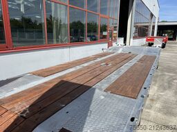 Möslein T 2 Schwebheim  Neuer 2 Achs Tieflader- Anhänger, Verbreiterung