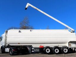 DAF XF 480 RETARDER + TSCI auger year 2011, 8 comp ...