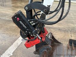 Bobcat E 27z (BE MACHINE / 1197H / INCL KANTELBAK + RI...