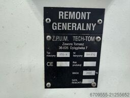 TECH TOM Linia wstępnego strugania 2021