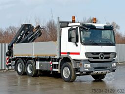 MERCEDES-BENZ ACTROS 2641 * HIAB 322 EP-3 HIPRO+FUNK / 6x4