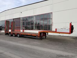 Kässbohrer LB3E  3 Achs Satteltieflader, komplett überfahrbar