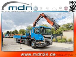 SCANIA P250 4x2 Pritsche KRAN 14m 5./6. Steuerkre FUNK