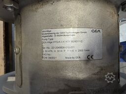 GEA Hilge HYGIA II K KYY 80/80/11/2