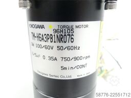 Yokogawa TM-H6A3PB1NR076 Torque Motor SN:96H105 + 6RH-D9 Getriebe SN:96H120
