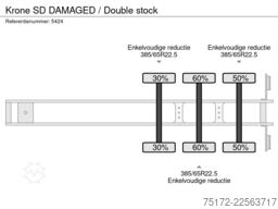 Krone SD DAMAGED / Double stock