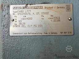 SEW-Eurodrive FA60 LP71 przekładnia kąto SEW-Eurodrive FA60 LP71 przekładnia kąto