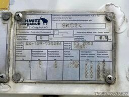Schmitz Cargobull SAF AXLES, DISC BRAKES, VERY GOOD TIRES