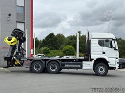 MAN TGS 33 520 6x4 BL 3900 Kurzholz Plattform Aufbau