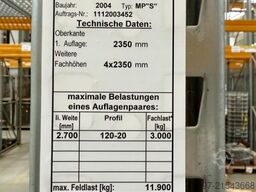 Jungheinrich Palettenregal Meta 2700kg 1175cm 1485PP