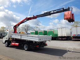 FUSO 7 C 18 Kipper 3,9m/Palfinger Kran/Greifer/2xAHK