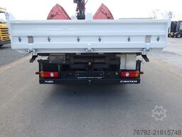 FUSO 7 C 18 Kipper 3,9m/Palfinger Kran/Greifer/2xAHK