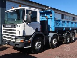 Scania 124c 420 8X4/ MANUAL/ RETARDER/ MEILLER-KIPPER/...