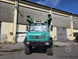 UNIMOG U5000 4x4 Chassis, Standklima, 4374/45