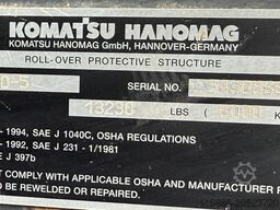 Komatsu WA 80-5/4.1 Schaufel/Paletten Gabel/4397