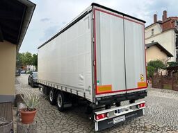 Fellechner Tandemanhänger Schiebeplane Edscha