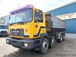 MAN FE 410A 8x4 FULL STEEL KIPPER (ZF16 MANUAL GEAR...