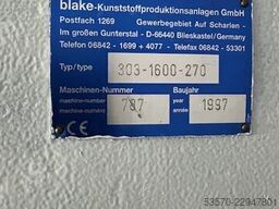 Blake Kunststoffproduktionsanlagen 303-1600-270