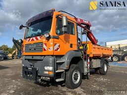 MAN TGA 18.350/HMF Kran/3-S. Meiller Kipper