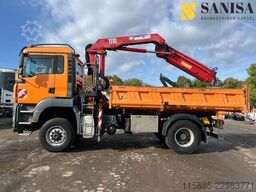 MAN TGA 18.350/HMF Kran/3-S. Meiller Kipper