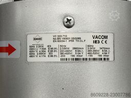 INDUVAC VACOM VC 322-710 Side Channel Blower / Regenerative Blower