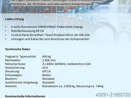 KUKA KR 600 R2830 (50 Betriebsstunden)