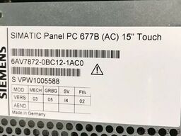 Siemens 6AV7872-0BC12-1AC0 677B Series P6