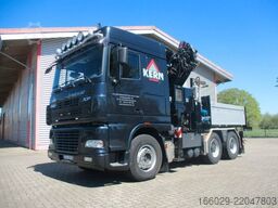 DAF XF 6x4 mit Kran und Space Cab