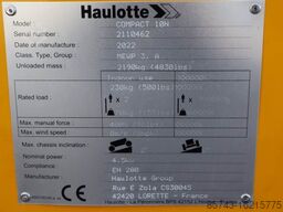 Haulotte Compact 10N Valid Iinspection, *Guarantee! 10m Wor