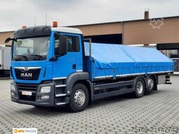 MAN 26.420 TGS Pritsche Plane  8,15 m Intarder AHK