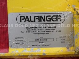  Ladebordwand Palfinger 2016