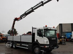 Scania P410 + atlas 190 4x hydrolic + 6x4 remote + EU...