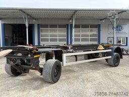 Prikolica sa zamenjivim šasijama Kögel Lafette langer Hub Breitreifen top