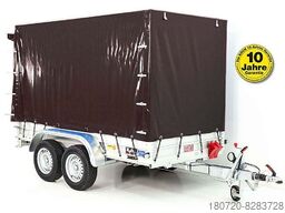 Temared Baumaschinenanhänger Builder 153x260cm 2,7t Rampe