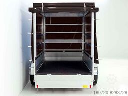 Temared Baumaschinenanhänger Builder 153x260cm 2,7t Rampe