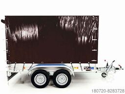 Temared Baumaschinenanhänger Builder 153x260cm 2,7t Rampe