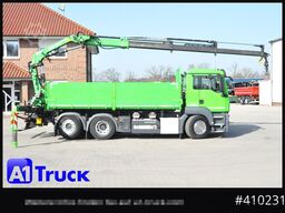 MAN TGS 26.460 LL  Kipper Kran Funk Lenkachse,