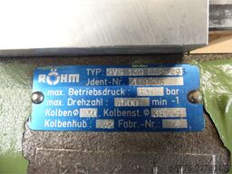 unbekannt Spindel mit Röhm OVS 130 552-493 Vollspannzylinder für Monforts RNC 600E Maschine