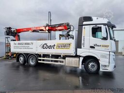 MERCEDES-BENZ Actros 2745 L 6x2 Baustoffpritsche+Kran Retarder