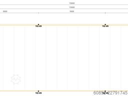 5x15m Lagerbühne , Belastung : 500kg/qm Unterkante: 3m ,ca. 75qm , Systembühne