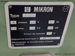 MIKRON A 22/3
