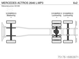 Mercedes-Benz ACTROS 2646 L-MP3