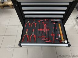 Facom Jet Tool Cart with 8 Drawers Tool Cart with 8 Drawers